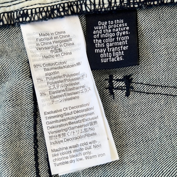 Madewell 9" Mid-Rise Skinny Jeans: Flocked Dots Edition - Picture 12 of 13